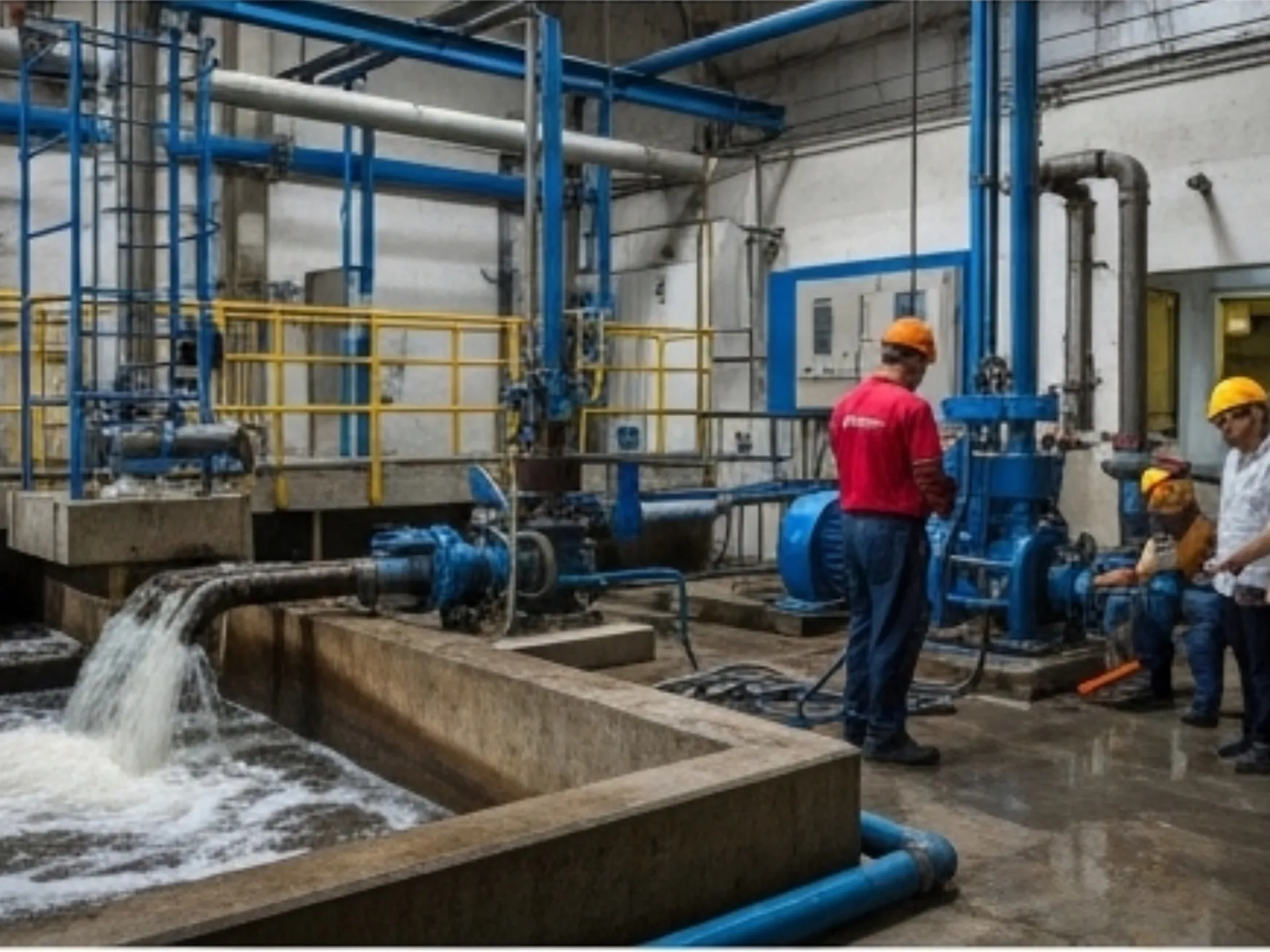 Industrial wastewater and sewage pump system — Texmo Pumps